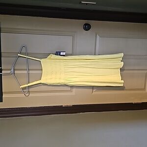 NWT Yellow sundress size M